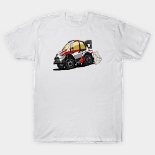 Yaris GR Rally Caricature T-Shirt